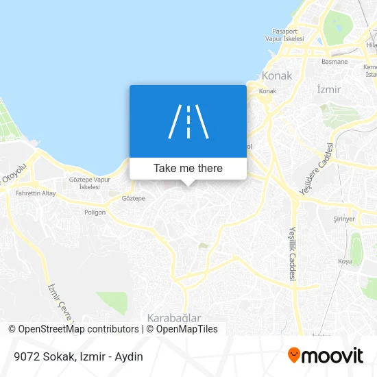 9072 Sokak map