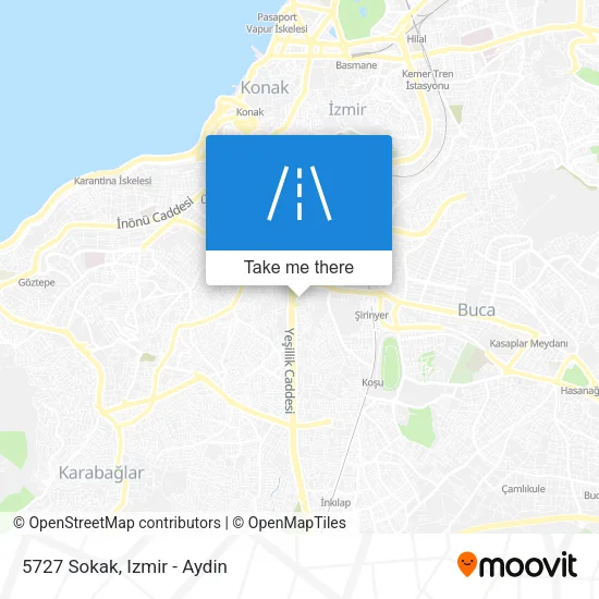5727 Sokak map