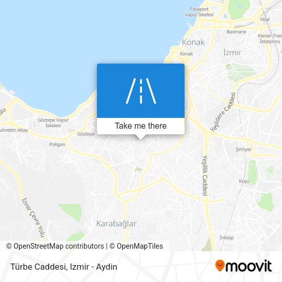 Türbe Caddesi map