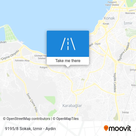 9195/8 Sokak map