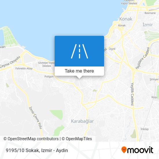 9195/10 Sokak map