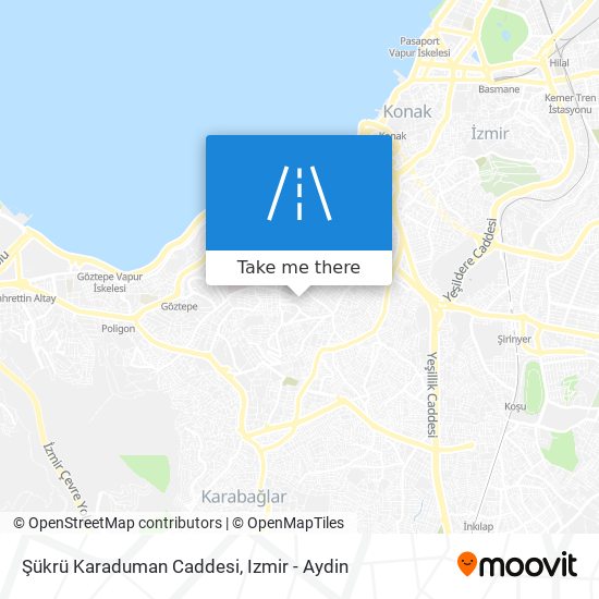 Şükrü Karaduman Caddesi map