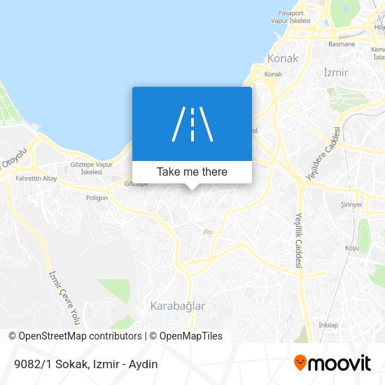 9082/1 Sokak map