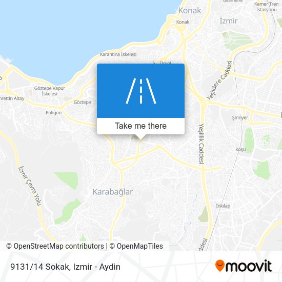 9131/14 Sokak map