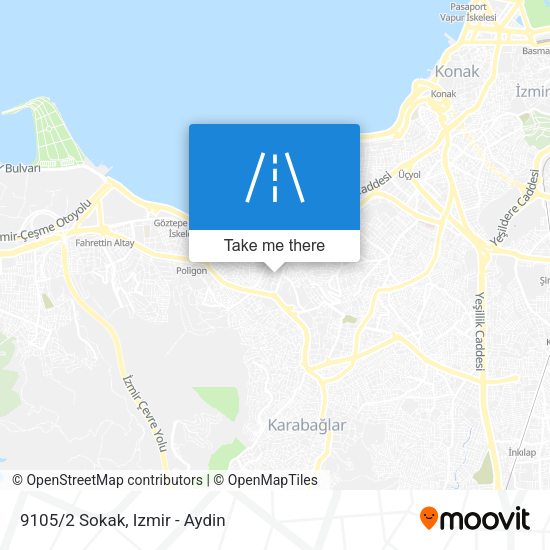 9105/2 Sokak map