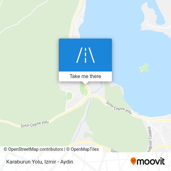 Karaburun Yolu map