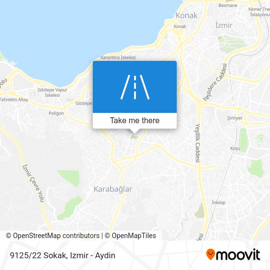 9125/22 Sokak map