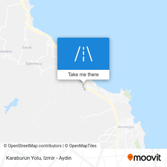Karaburun Yolu map