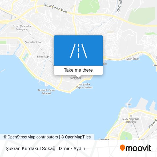 Şükran Kurdakul Sokağı map
