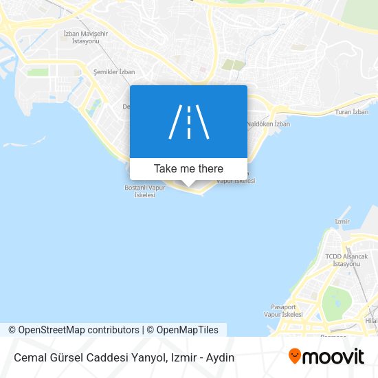 Cemal Gürsel Caddesi Yanyol map