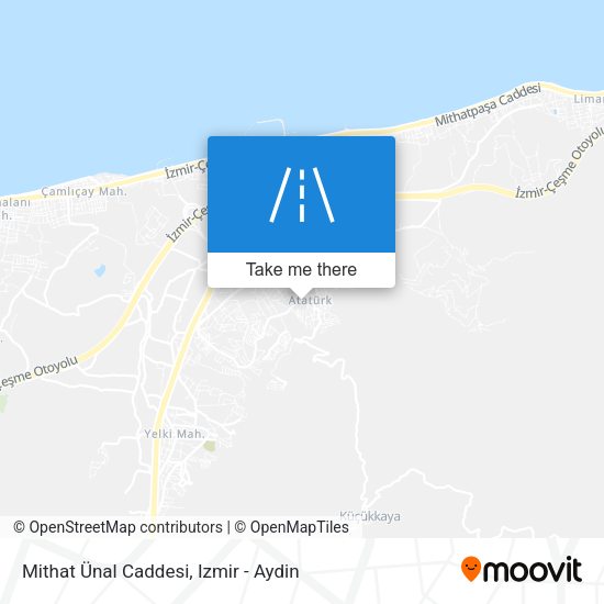 Mithat Ünal Caddesi map