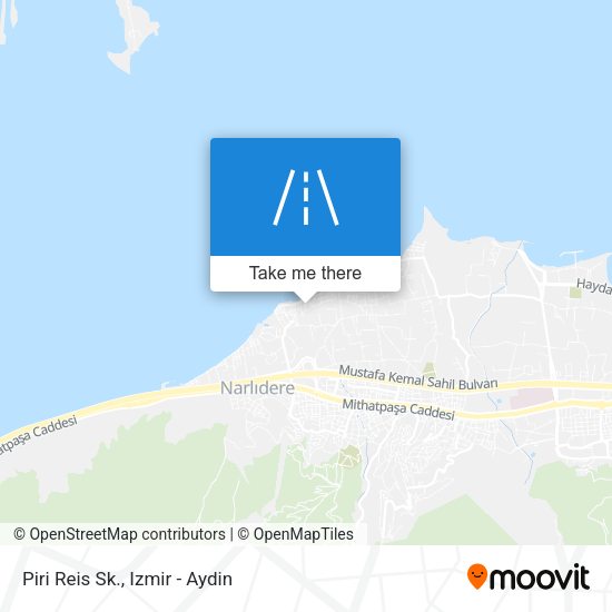 Piri Reis Sk. map