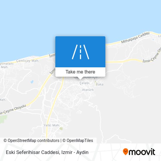 Eski Seferihisar Caddesi map