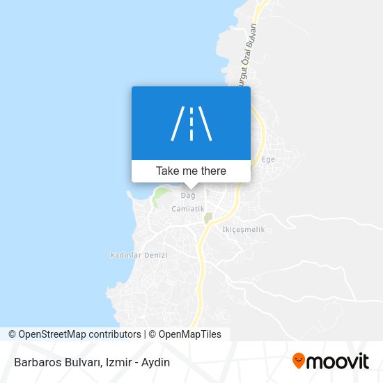 Barbaros Bulvarı map