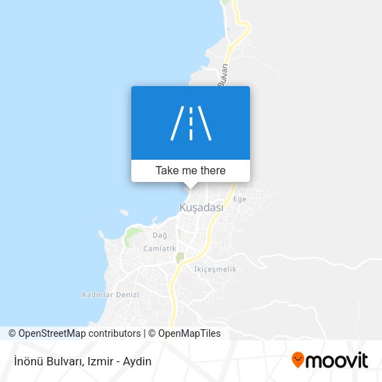 İnönü Bulvarı map