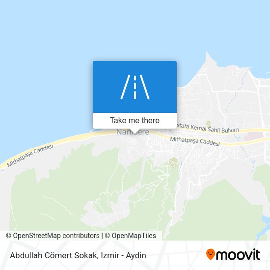 Abdullah Cömert Sokak map