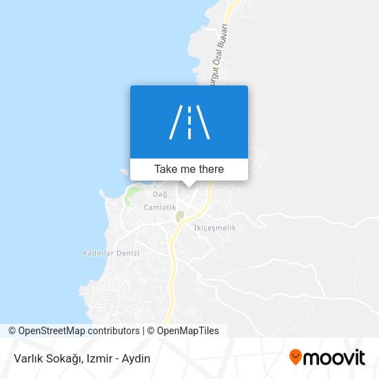 Varlık Sokağı map