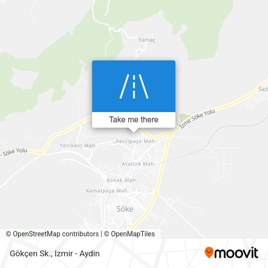 Gökçen Sk. map