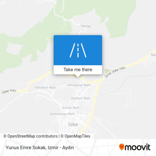 Yunus Emre Sokak map