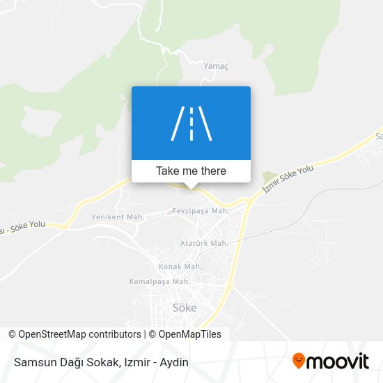 Samsun Dağı Sokak map