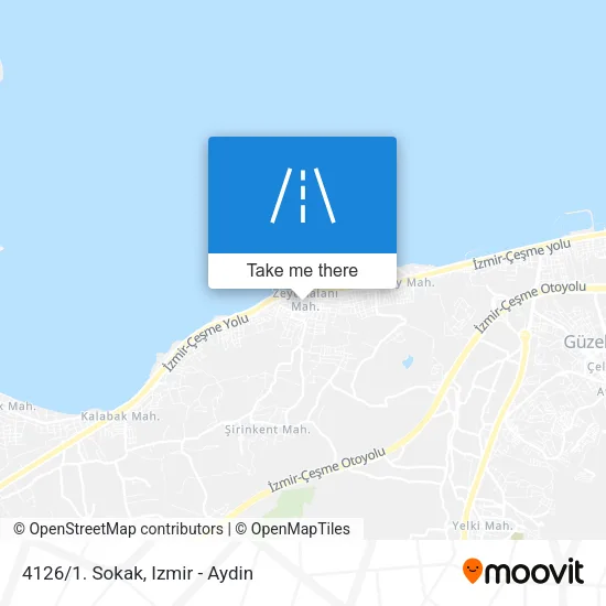 4126/1. Sokak map