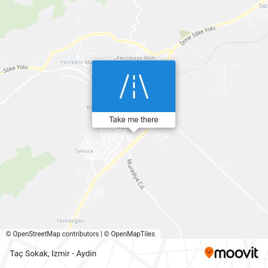 Taç Sokak map