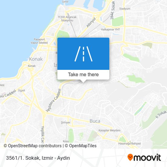 3561/1. Sokak map