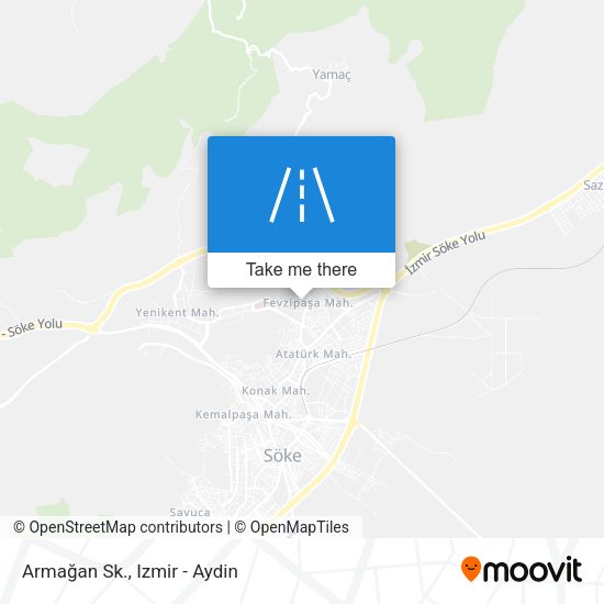 Armağan Sk. map
