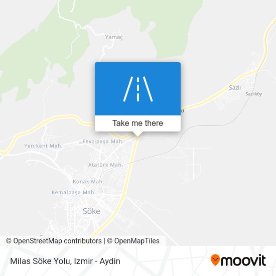 Milas Söke Yolu map