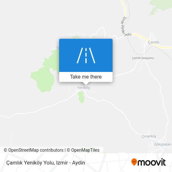 Çamlık Yeniköy Yolu map