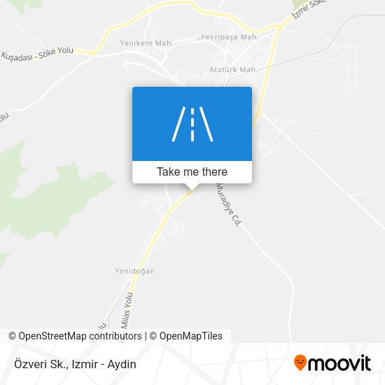Özveri Sk. map