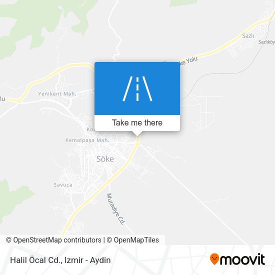 Halil Öcal Cd. map