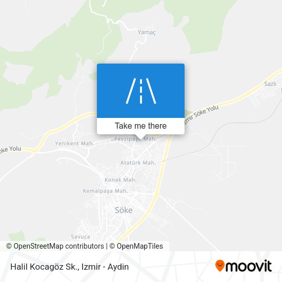 Halil Kocagöz Sk. map