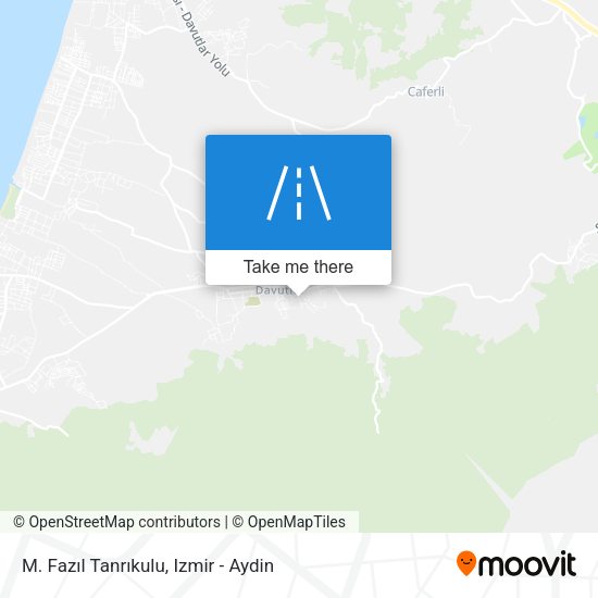 M. Fazıl Tanrıkulu map