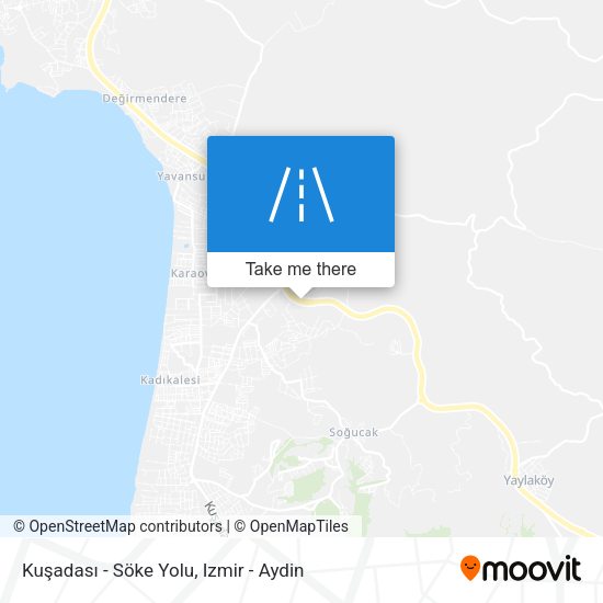 Kuşadası - Söke Yolu map