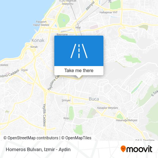 Homeros Bulvarı map