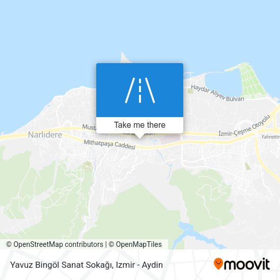 Yavuz Bingöl Sanat Sokağı map