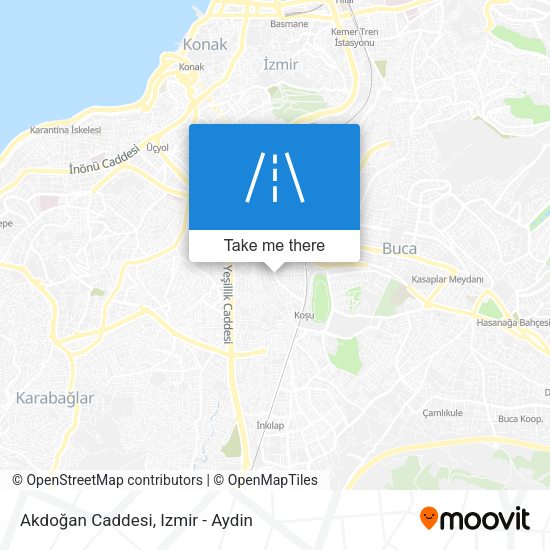 Akdoğan Caddesi map