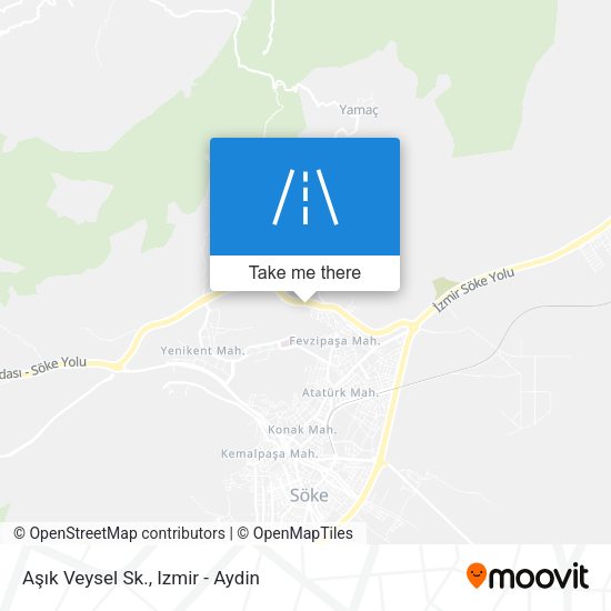 Aşık Veysel Sk. map