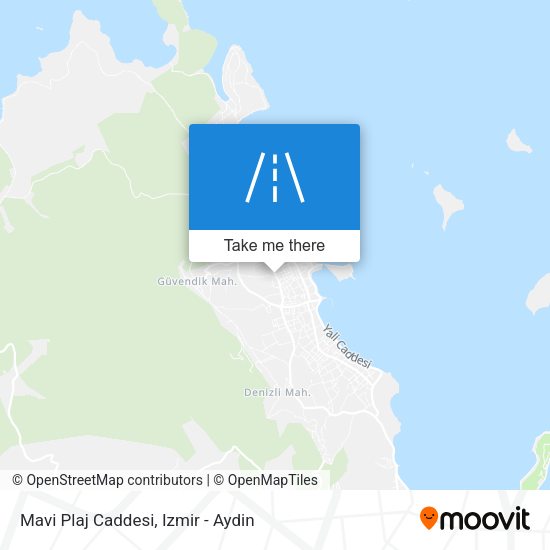 Mavi Plaj Caddesi map
