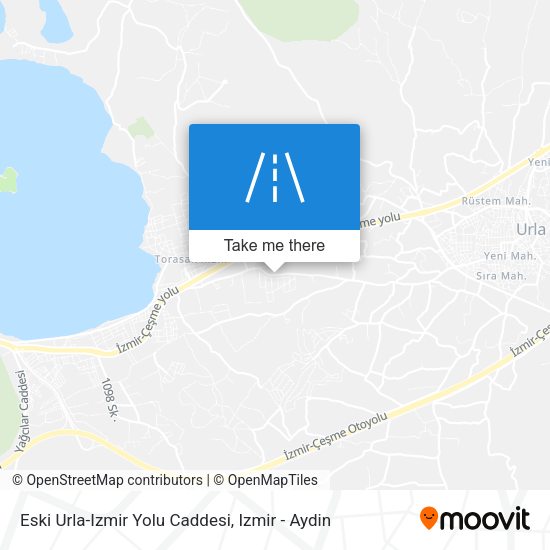 Eski Urla-Izmir Yolu Caddesi map