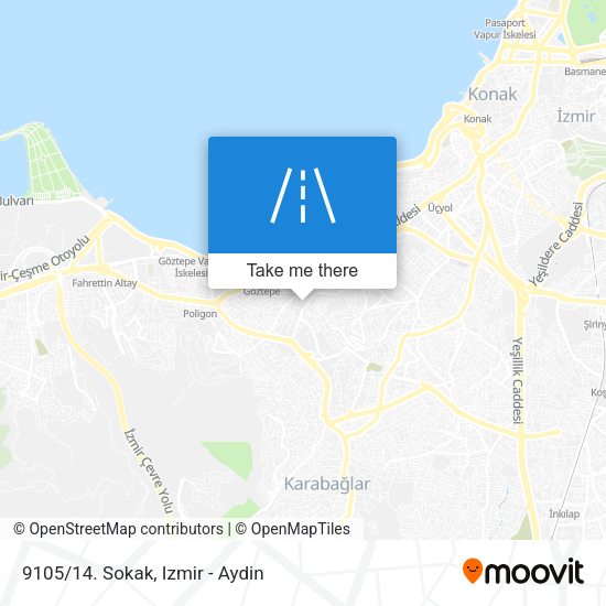 9105/14. Sokak map