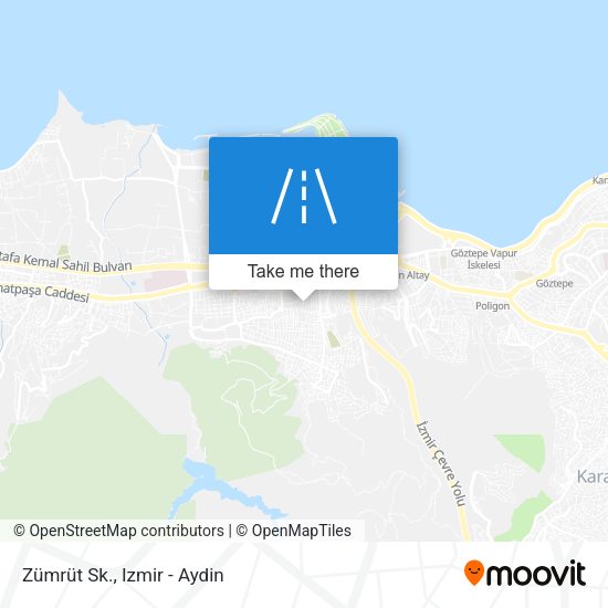 Zümrüt Sk. map