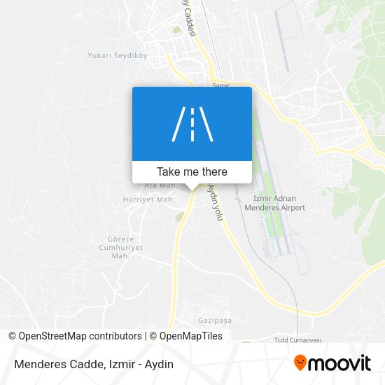 Menderes Cadde map