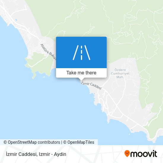 İzmir Caddesi map