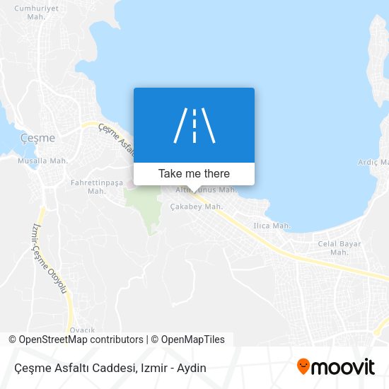 Çeşme Asfaltı Caddesi map