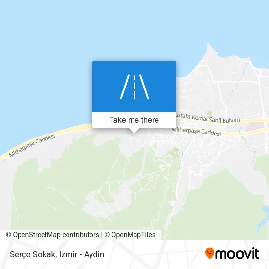 Serçe Sokak map
