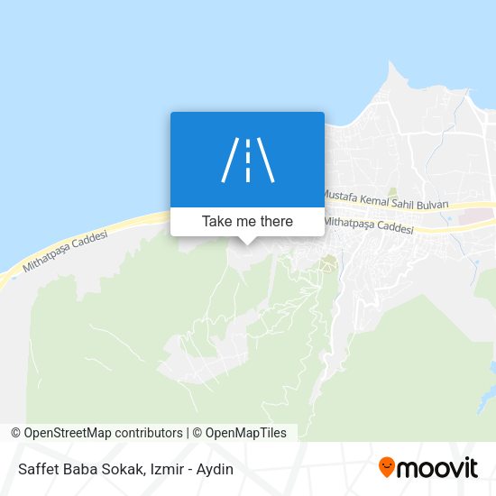 Saffet Baba Sokak map