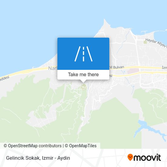 Gelincik Sokak map