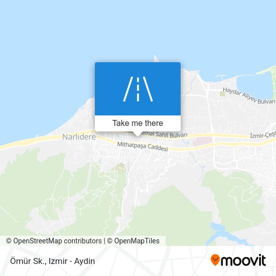 Ömür Sk. map